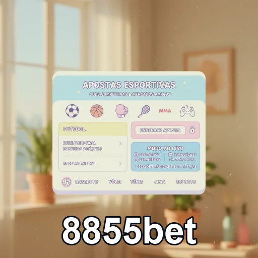 Ilustração de Experimente os melhores jogos online no 8855bet