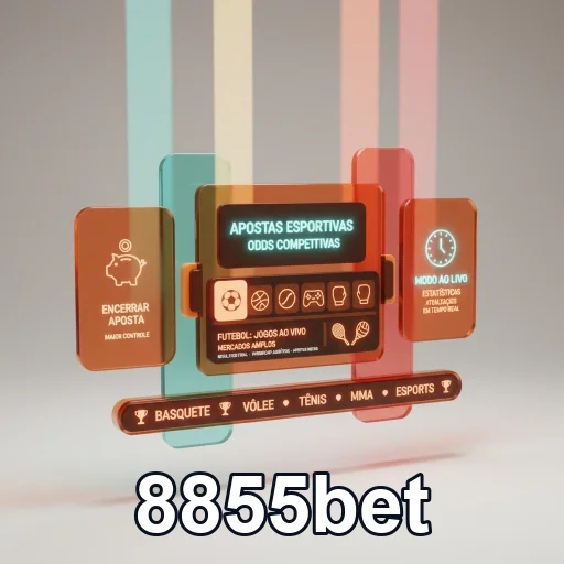 Ilustração de Explore a Plataforma de Jogos 8855bet com Segurança e Agilidade